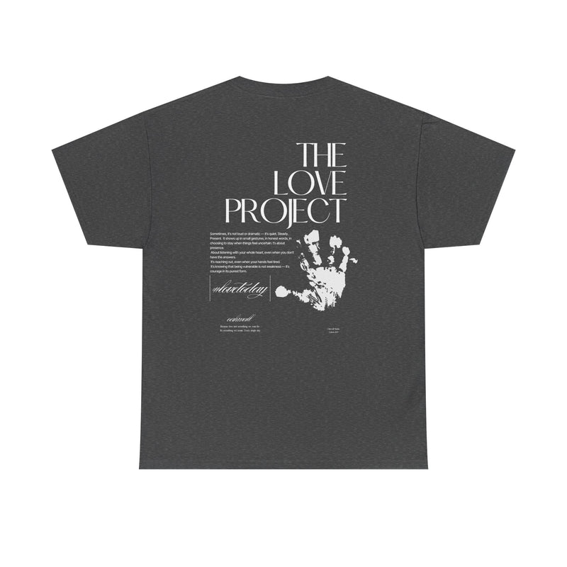 The Love Project - Customisable Heavy Cotton Tee