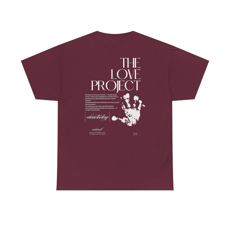 The Love Project - Customisable Heavy Cotton Tee