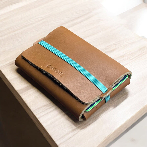 The Wrap Leather Wallet- Honeycomb