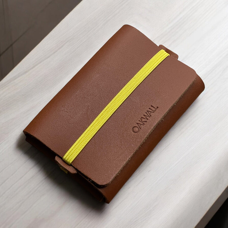 The Wrap Leather Wallet- Chocolate