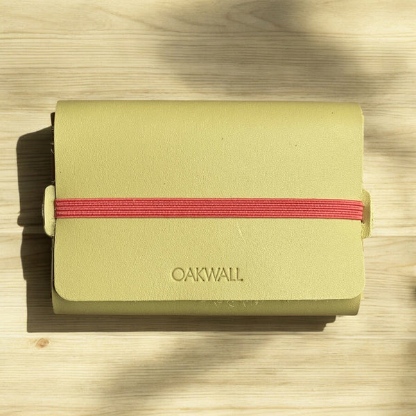 The Wrap Leather Wallet- Tropical Yellow