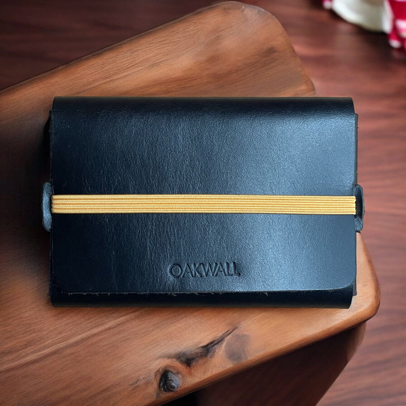 The Wrap Leather Wallet- Dark Mocha