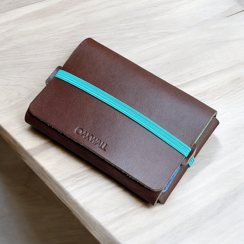 The Wrap Leather Wallet- Walnut