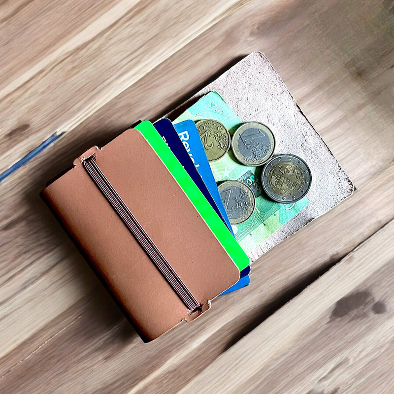 The Wrap Leather Wallet- Natural