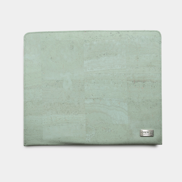 Eco Ipad Pro Sleeve<br> Cork & Burel<br> Mint