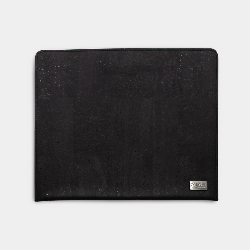 Eco Ipad Pro Sleeve<br> Cork & Burel<br> Midnight Black